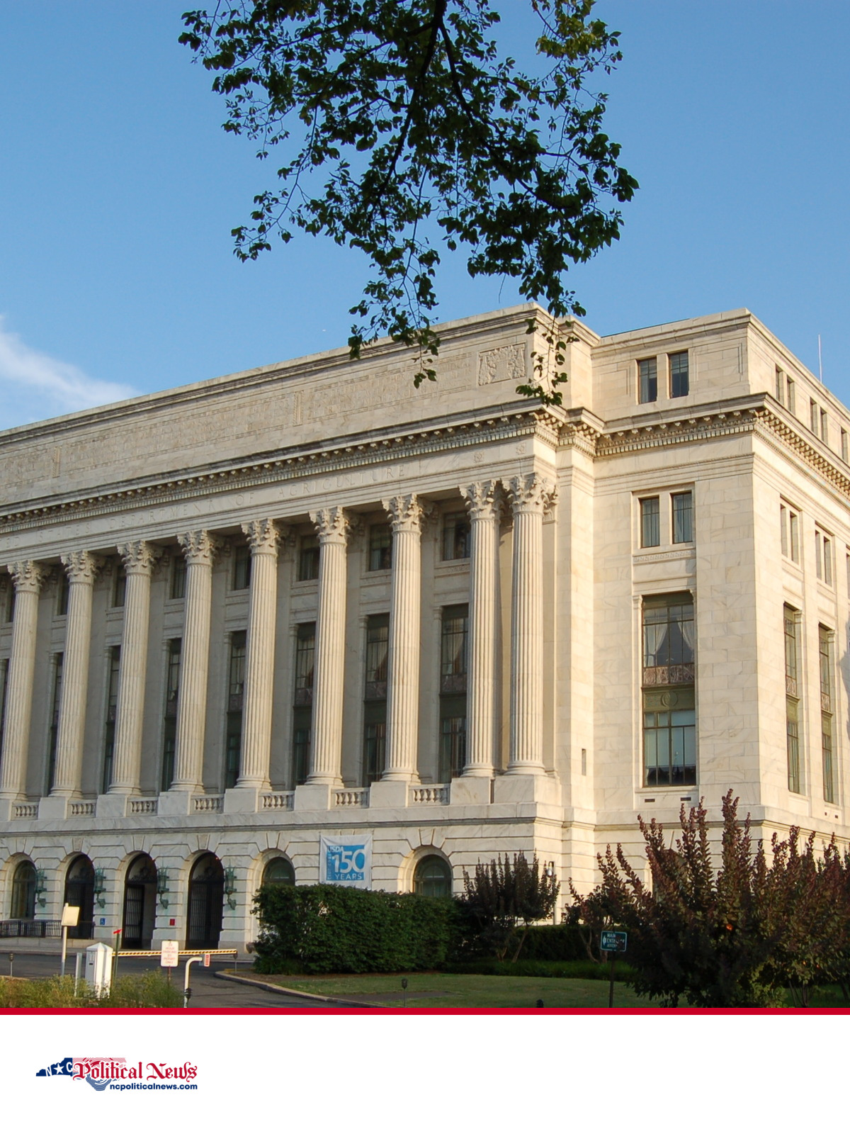 The U.S. Department of Agriculture's Jamie L. Whitten Building in Washington, D.C.