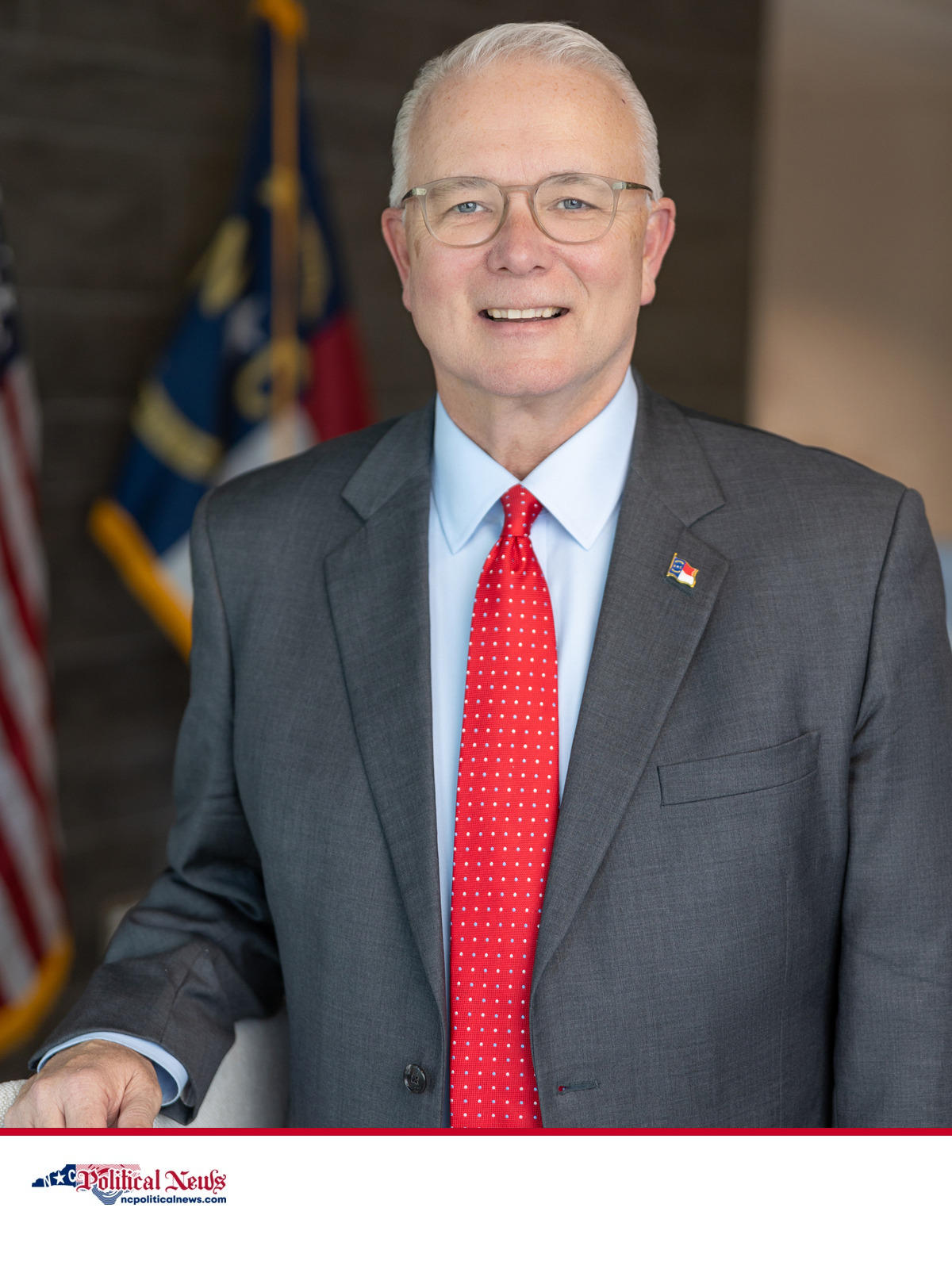 North Carolina State Auditor Dave Boliek in an official portrait.
