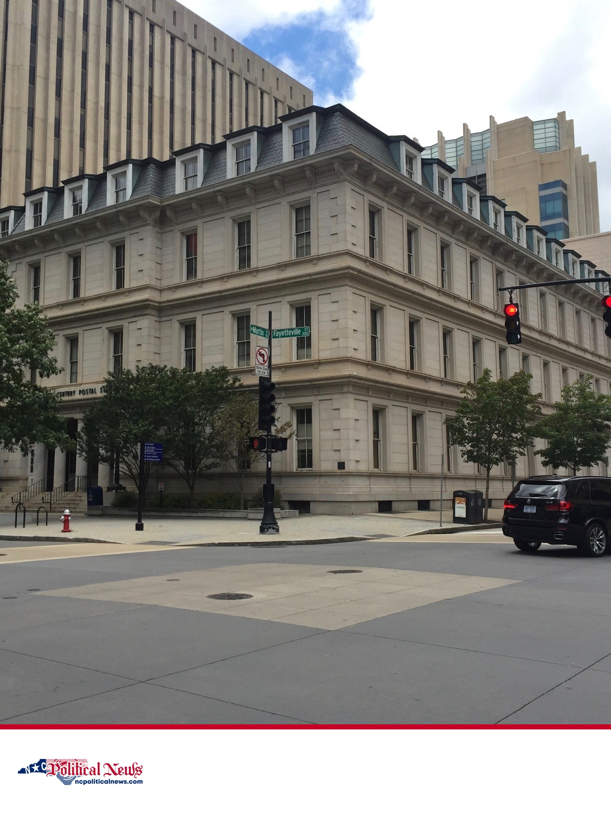 Old Federal Building in downtown Raleigh, which houses a federal bankruptcy court.