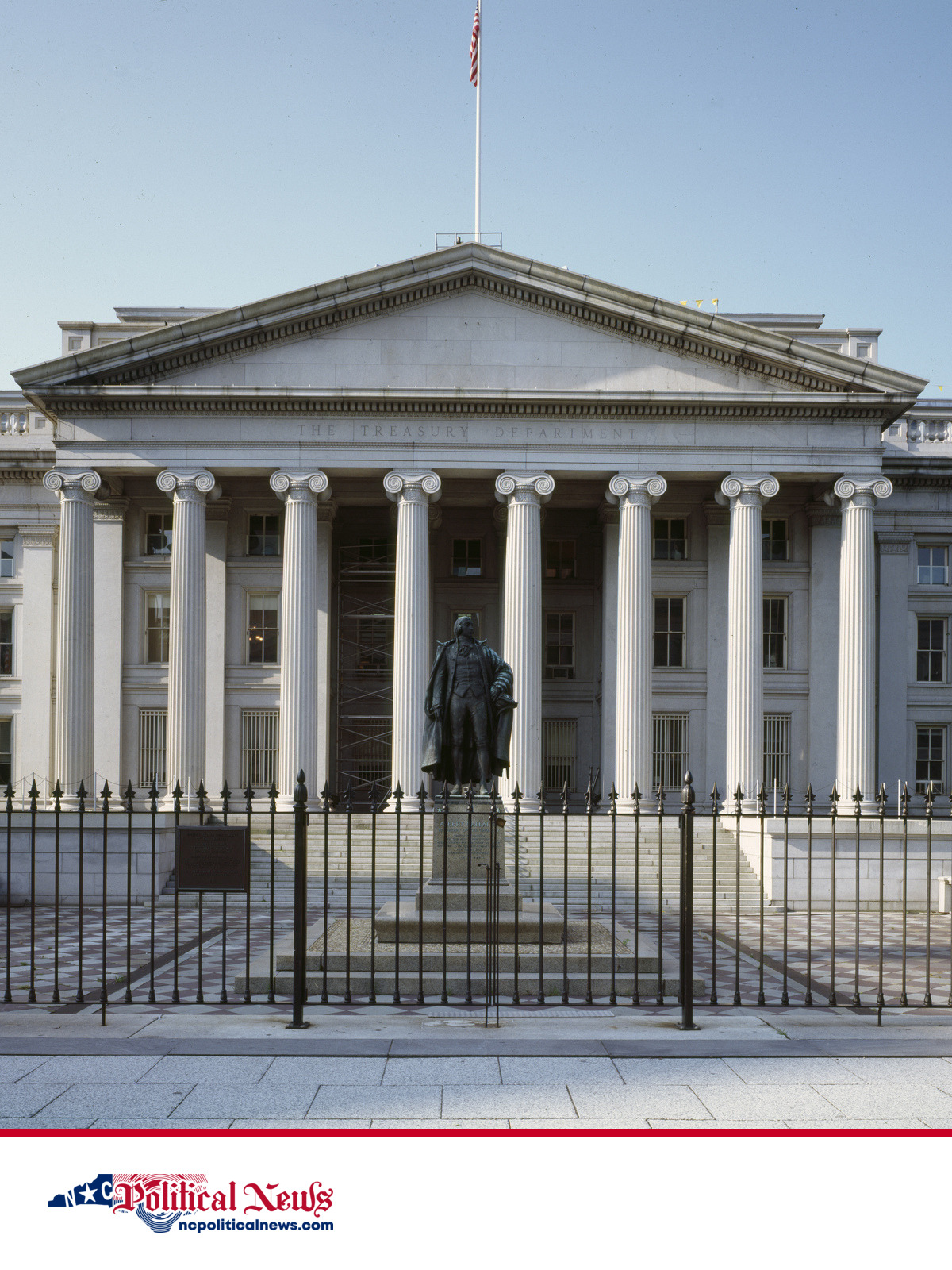 U.S. Treasury Department Building in Washington, D.C.