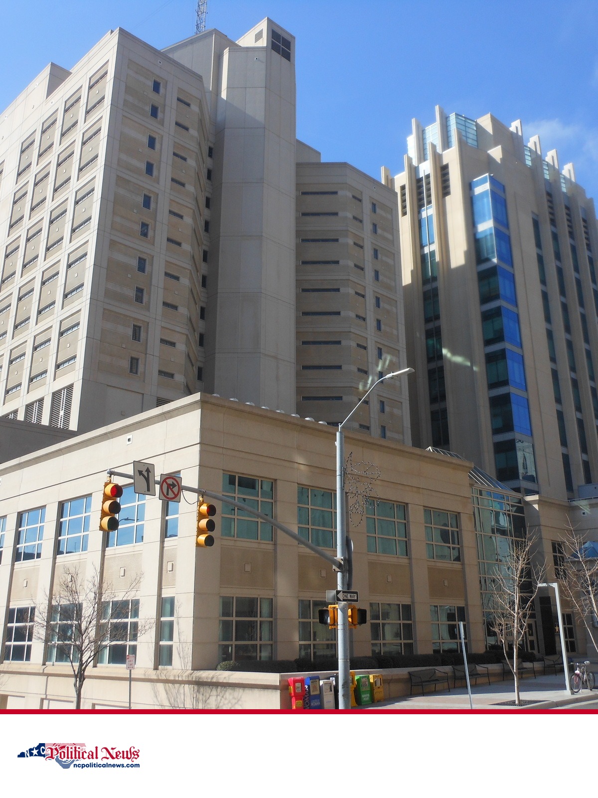 Wake County Justice Center in Raleigh.
