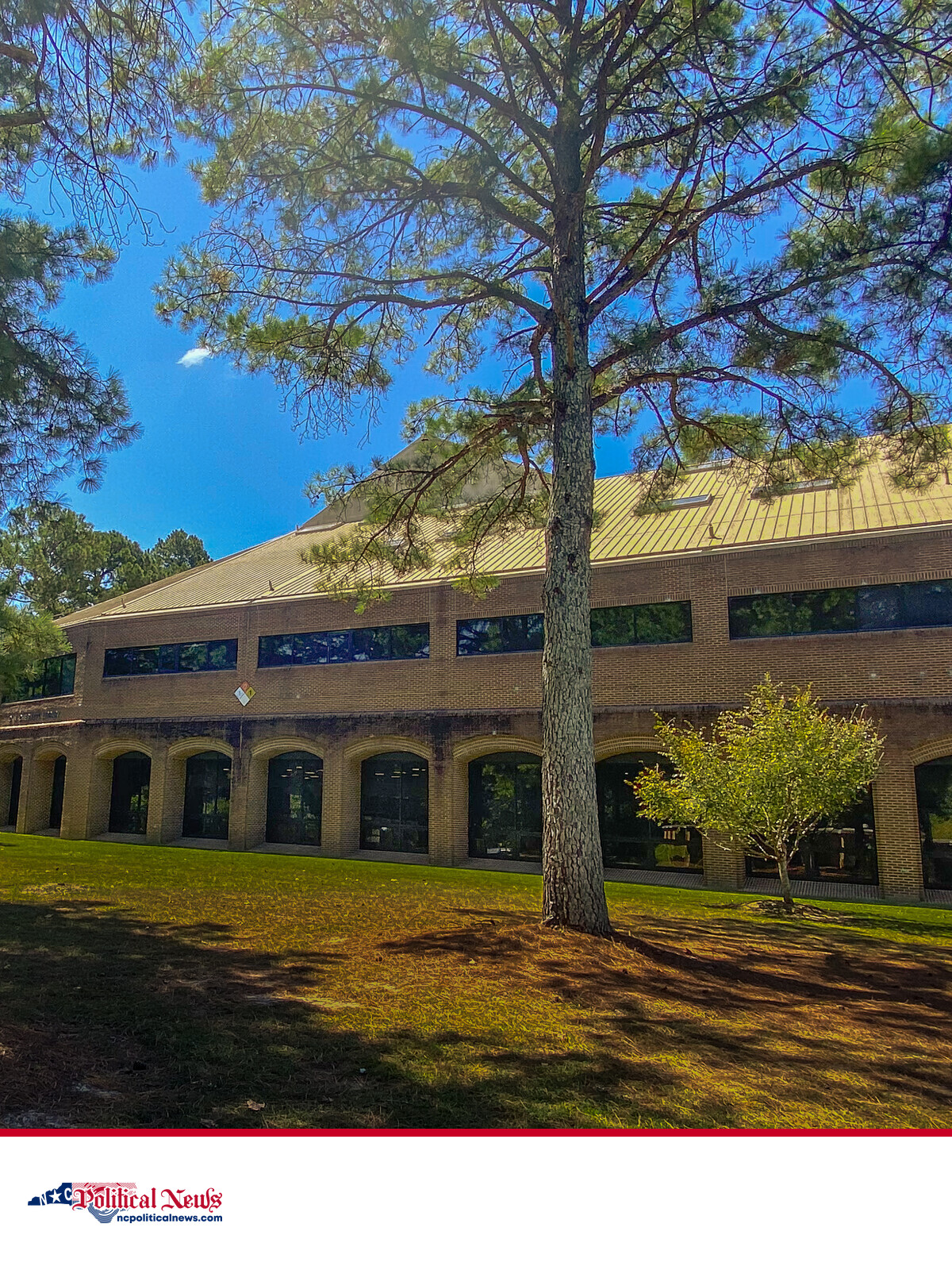 Charles Waddell Chesnutt Library at Fayetteville State University in a 2021 file photograph.