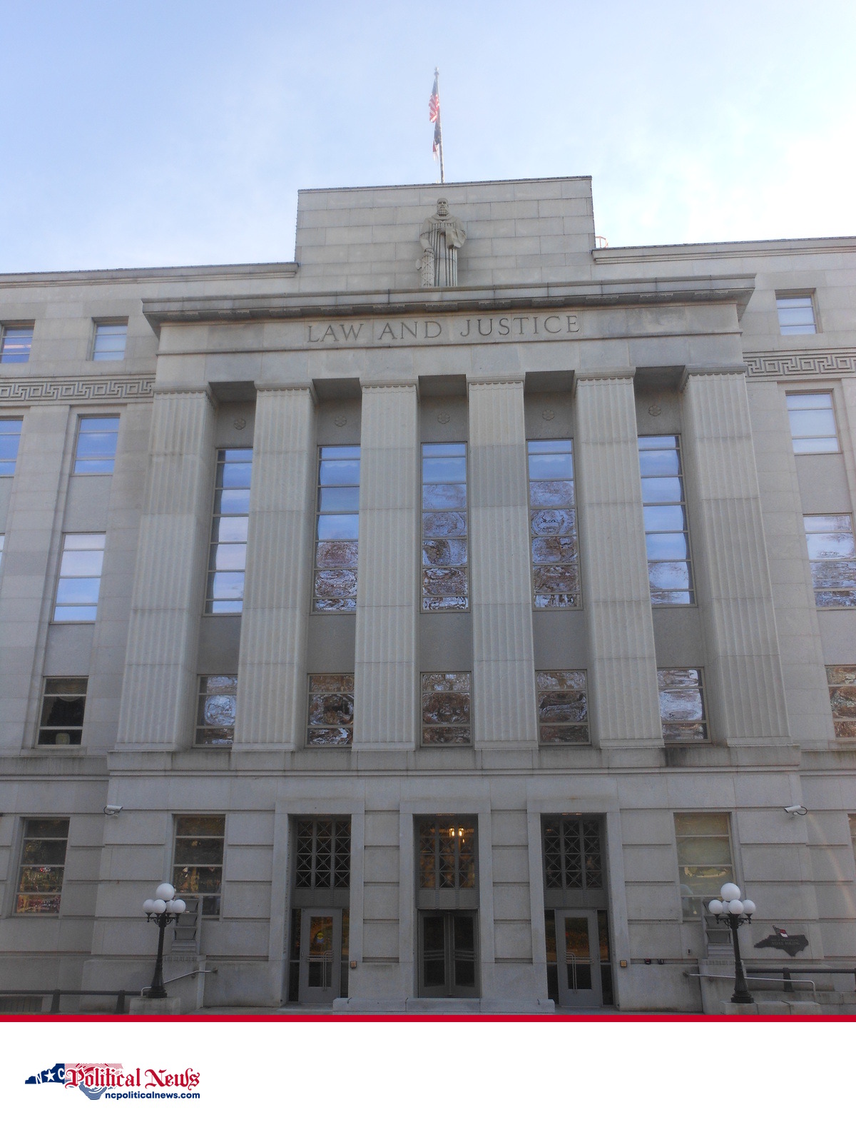 The North Carolina Supreme Court building in Raleigh.