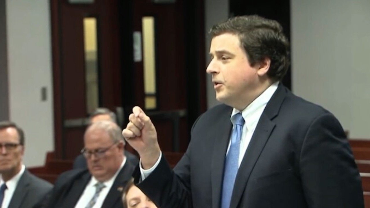 Matthew Tilley, representing N.C. legislative leaders.