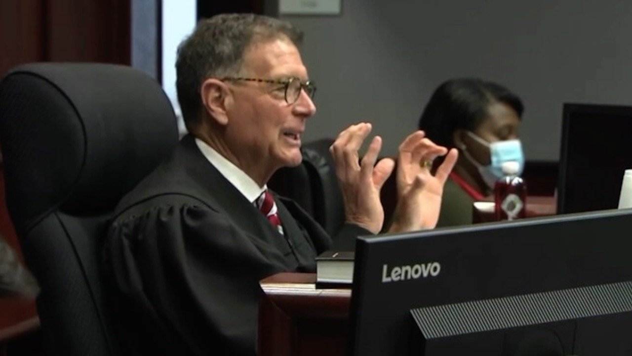 Judge Michael Robinson presiding.